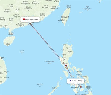 bacolod to hong kong flights